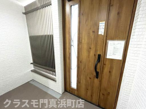 クリエオーレ郡津Ⅰのロビー
