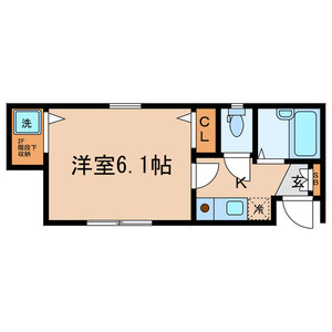 グランシャレー島根Ⅳの間取り