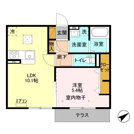 アステールピュールMの間取り