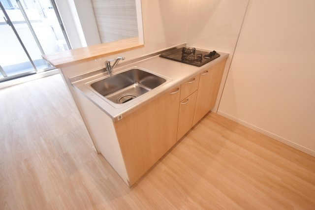 西宮市甲子園洲鳥町の賃貸マンションのキッチン
