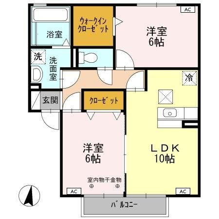 パストラルの間取り