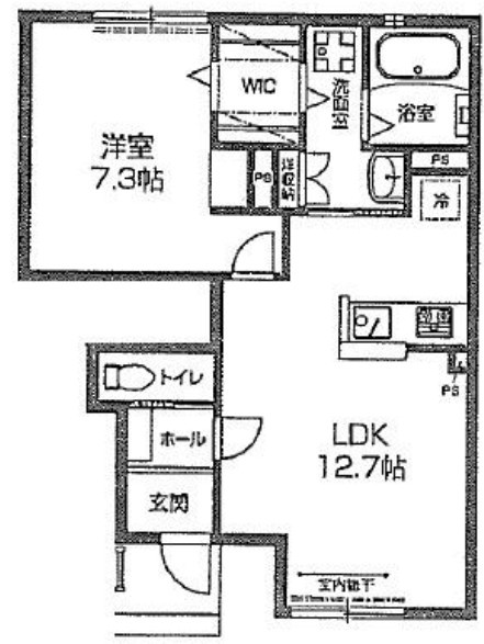 コンフォートパルAの間取り