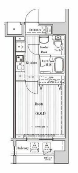 レオーネ南千住の間取り|間取りです。