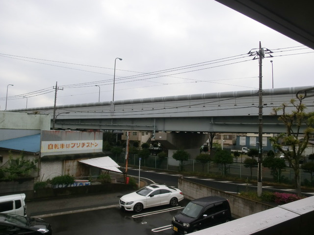 リバーヴィクトワールの展望|バルコニーからの景色です