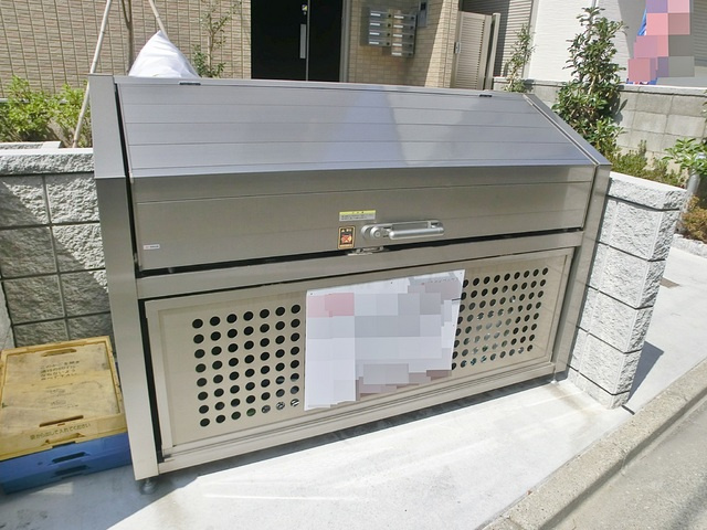 リバーヴィクトワールのその他共用部分|ゴミ置き場です