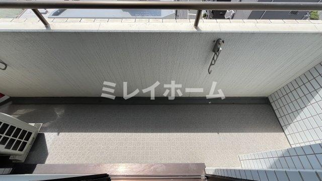 キャピタルビュー平和島のバルコニー