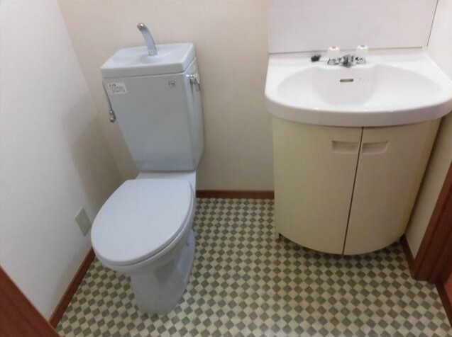 Mプラネットのトイレ|落ち着いたトイレです