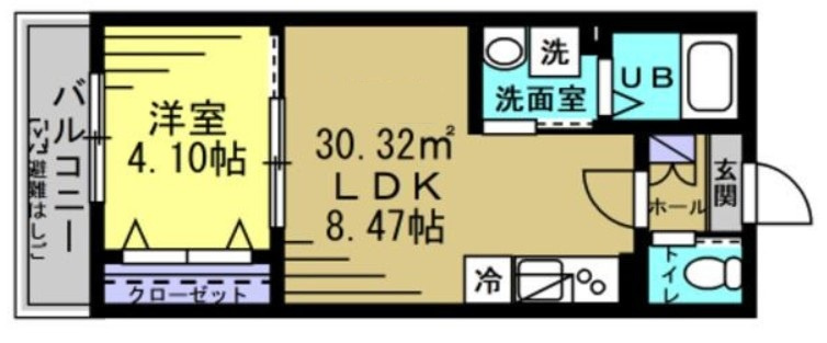 グランパラディソの間取り