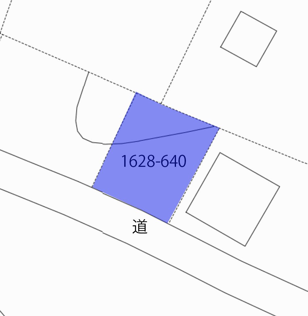 鈴蘭高原別荘地③温泉権利付きの土地図