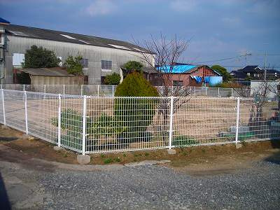 宇部市八王子土地の外観
