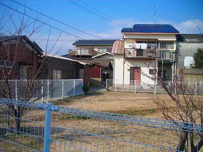 宇部市八王子土地の外観
