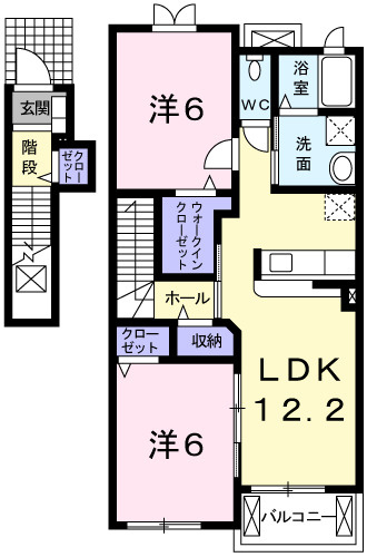 サンセットヒルズの間取り