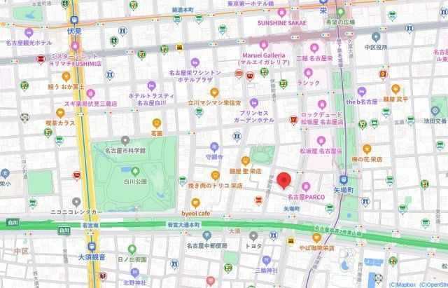 ザ・ワン・サカエの地図