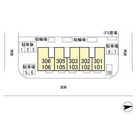 アネシスの区画図