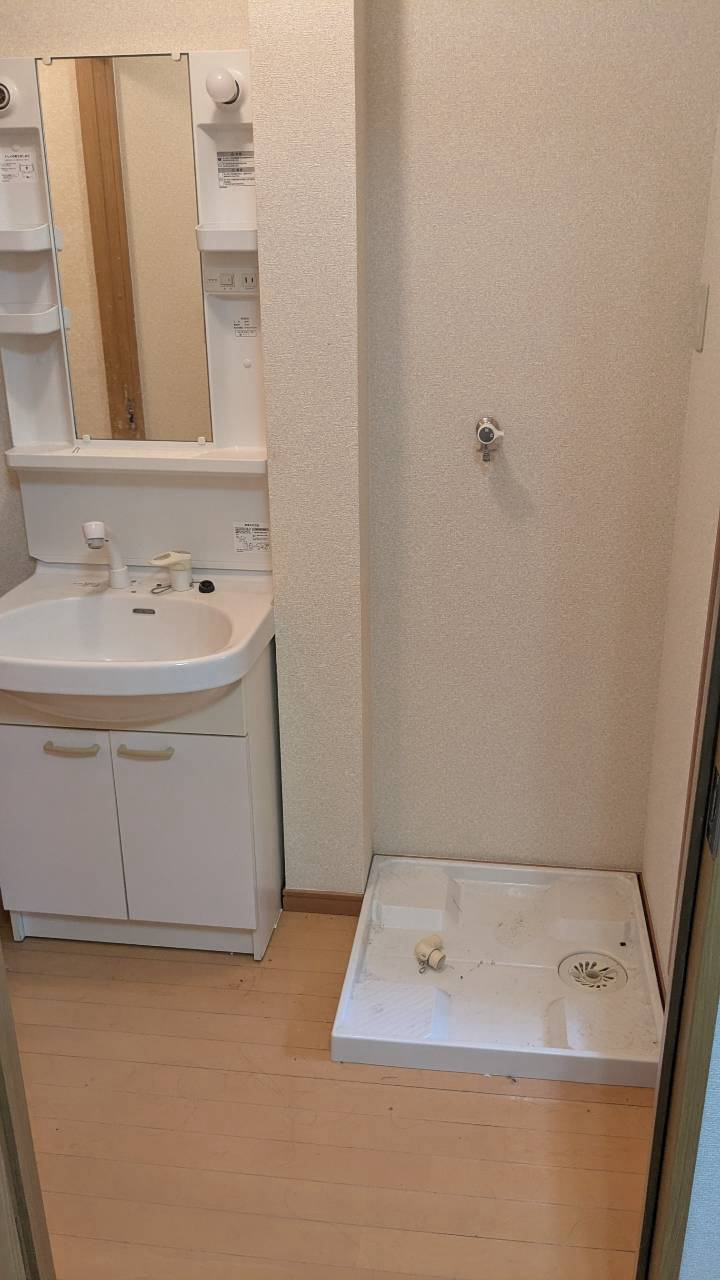 板橋区小茂根１丁目の賃貸マンションの独立洗面台