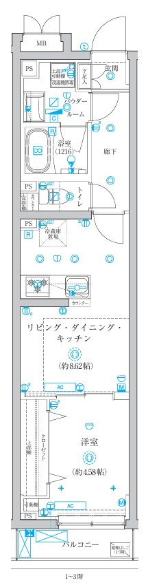 アーバンパーク成増Ⅱの間取り