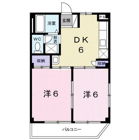 エポックハイツの間取り