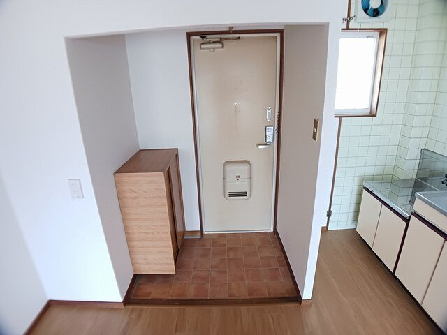 シティハイツ山田Ａの玄関