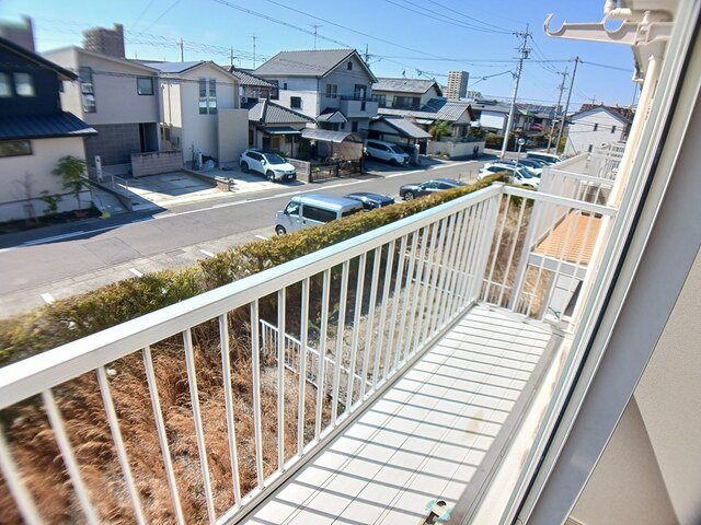 シティハイツ山田Ａのバルコニー