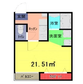 ヴィラート西大宮の間取り