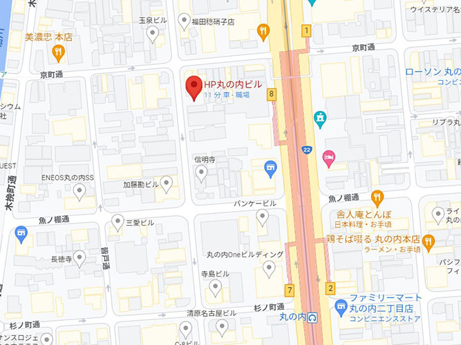 サカエビル２２の地図