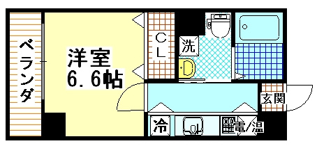 Celeb布施東の間取り