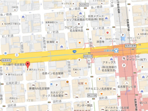 錦ＡＸＩＳビルの地図