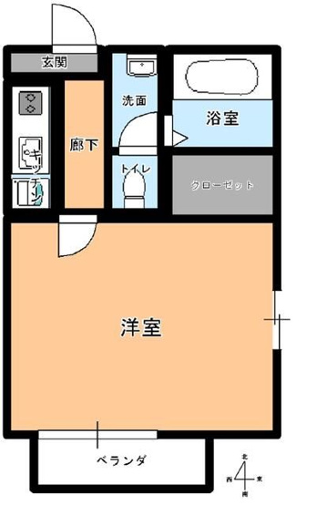 【間取り】 | プリムローズ蕨