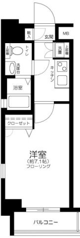 ＥＸＩＭ大森の間取り|間取りです。