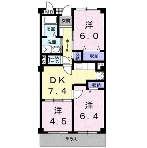 グラディオ１０の間取り