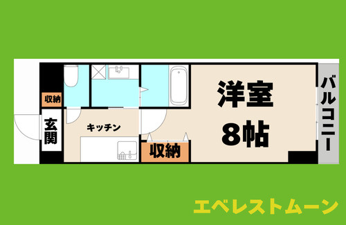 ベクヴェーム・ラウムの間取り