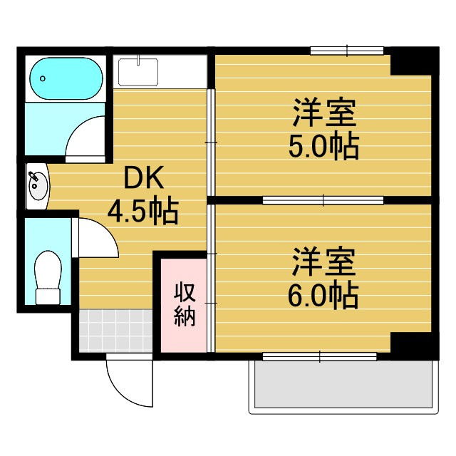 PALMIZIO東三国の間取り