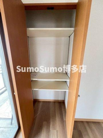 エフパルク県庁前の収納|ちょっとした収納スペースも充実しています