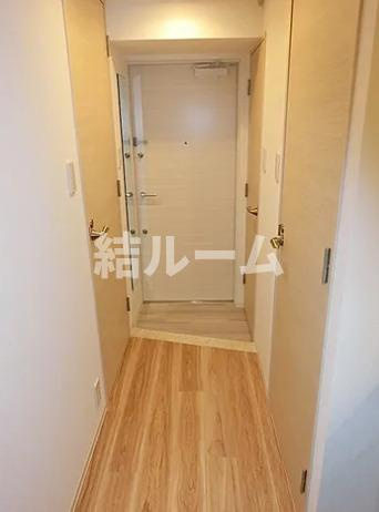 板橋区熊野町の賃貸マンションの玄関