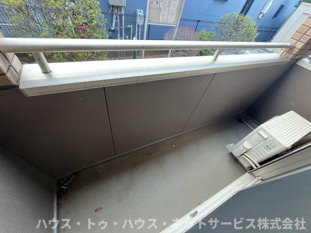 ピースパレスのバルコニー