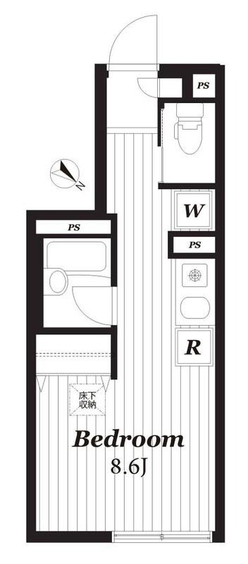 デュオメゾン赤塚EASTの間取り