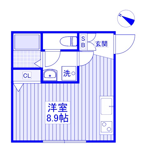 メゾンリリーの間取り