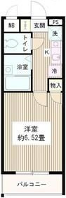 サンライズハイツの間取り|間取りです。