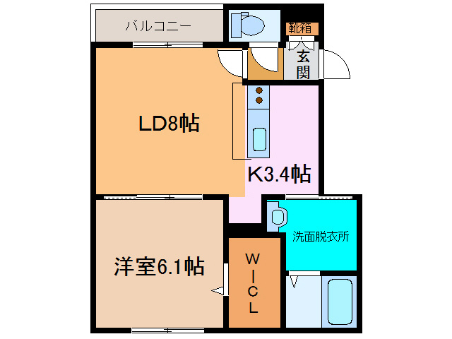 Clothoの間取り