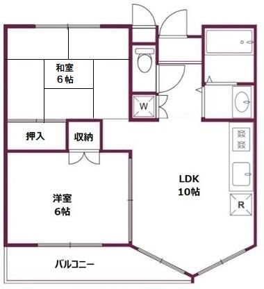 ヴィラ大泉の間取り