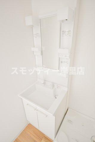 みおつくし岸里Ⅱの洗面所