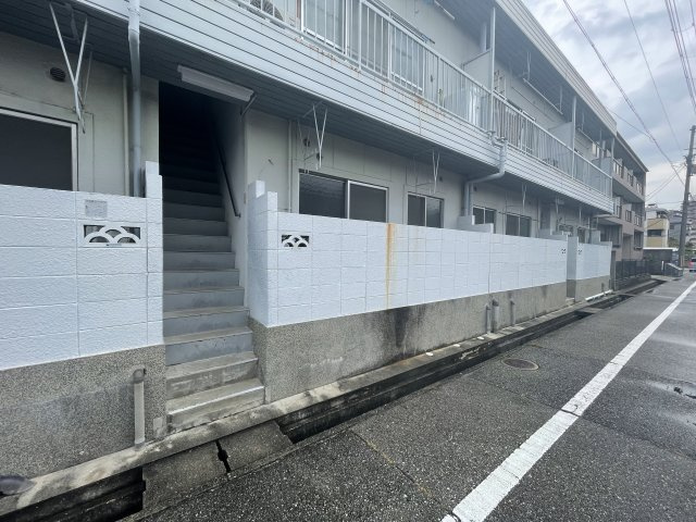 浜田マンションのエントランス