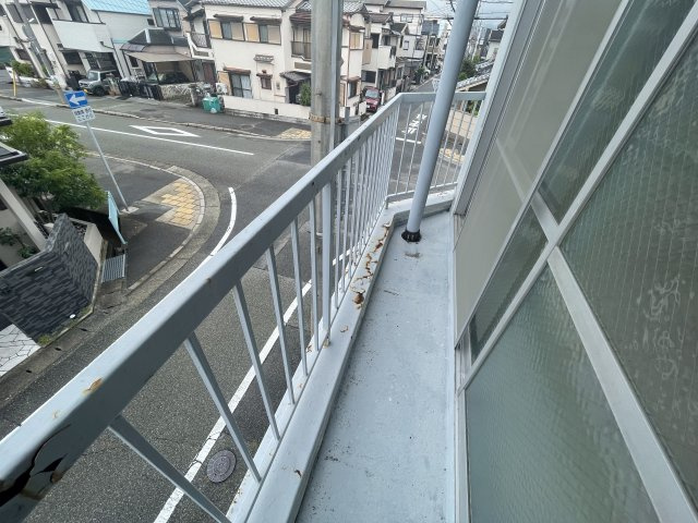浜田マンションのバルコニー
