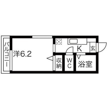 【間取り】 | イースト　フォレスト