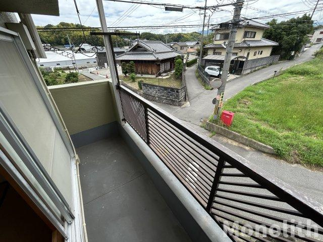 和泉市春木町貸家のバルコニー