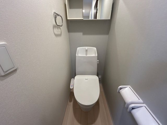 【トイレ】 | 仮)八王子市大谷町アパート新築工事(ハチオウジシオオヤマチアパートシンチクコウジ)