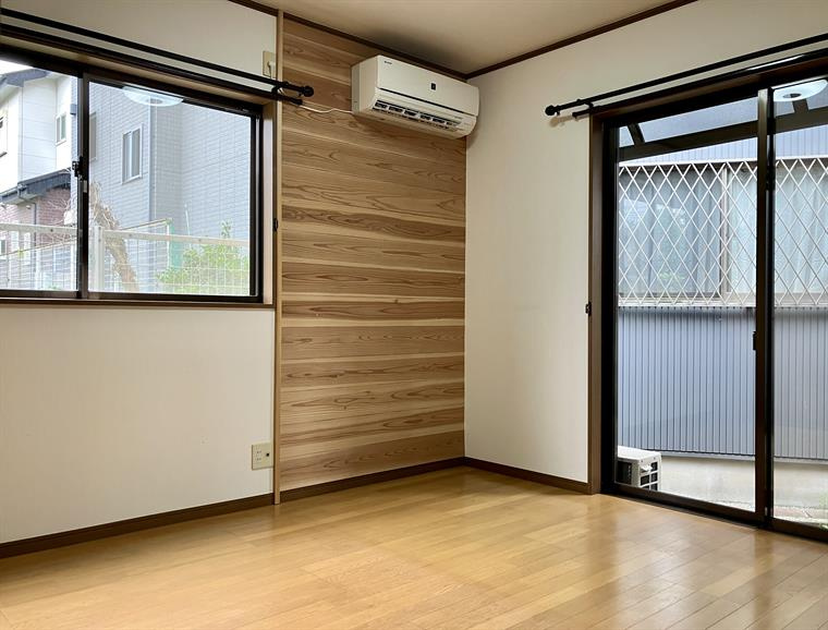 柏ケ谷戸建の寝室