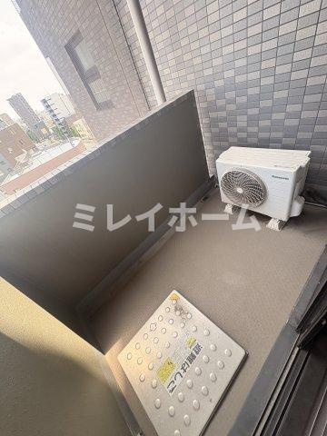 ルーブル大鳥居参番館のバルコニー