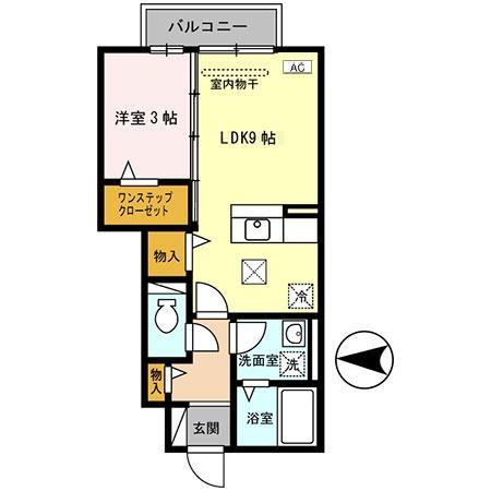 ガアデンホームズ曙の間取り
