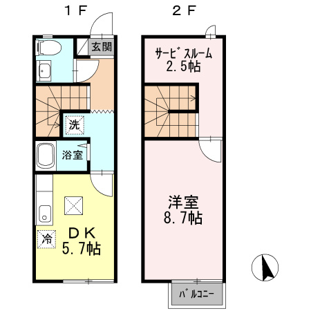 【間取り】 | キューブ